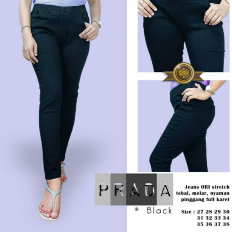 Celana Panjang Legging Wanita Soft Jeans Premium Terbaru Termurah