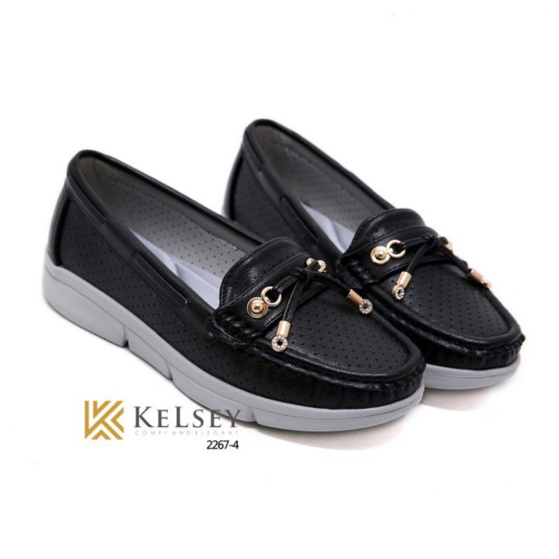 SEPATU WEDGES WANITA KELSEY ORIGINAL / SEPATU KANTOR WANITA KELSEY ORIGINAL