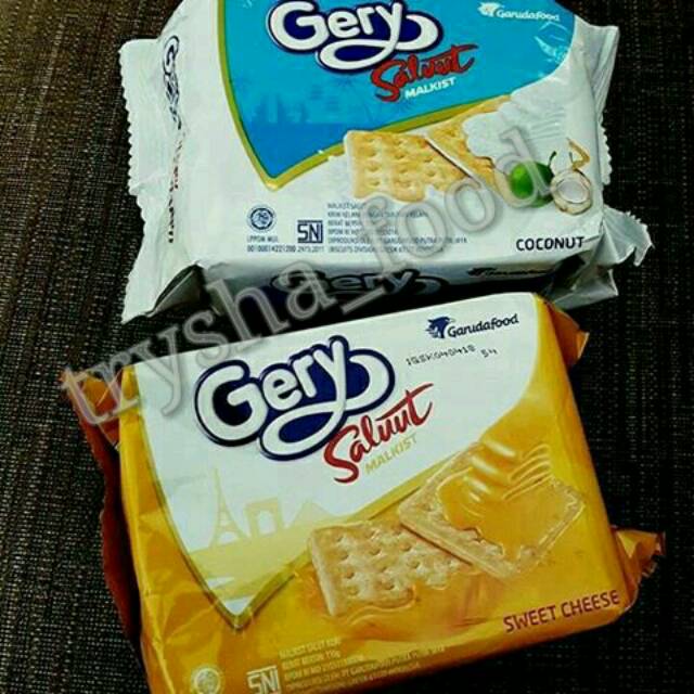 

Gery Salut Malkist Rasa Coconut dan Rasa Keju