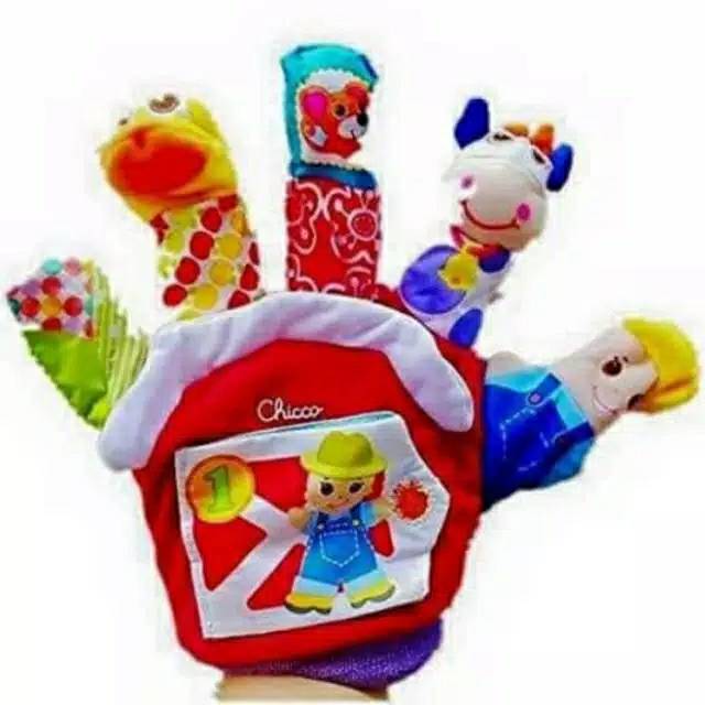 Mainan jari hand puppet anak Hand Puppet Boneka Jari Boneka jari anak Hand Puppet Karakter