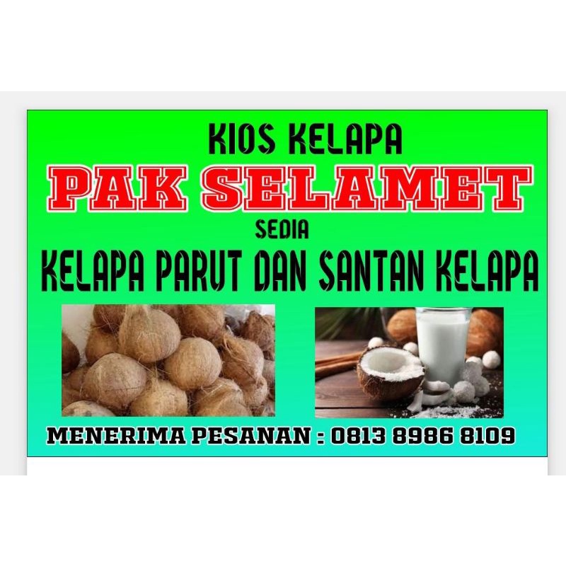 

kelapa parut
