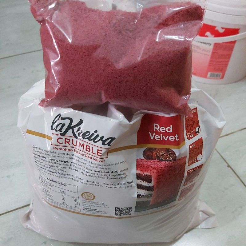 

Crumble Red Velved Halus LaKreiva
