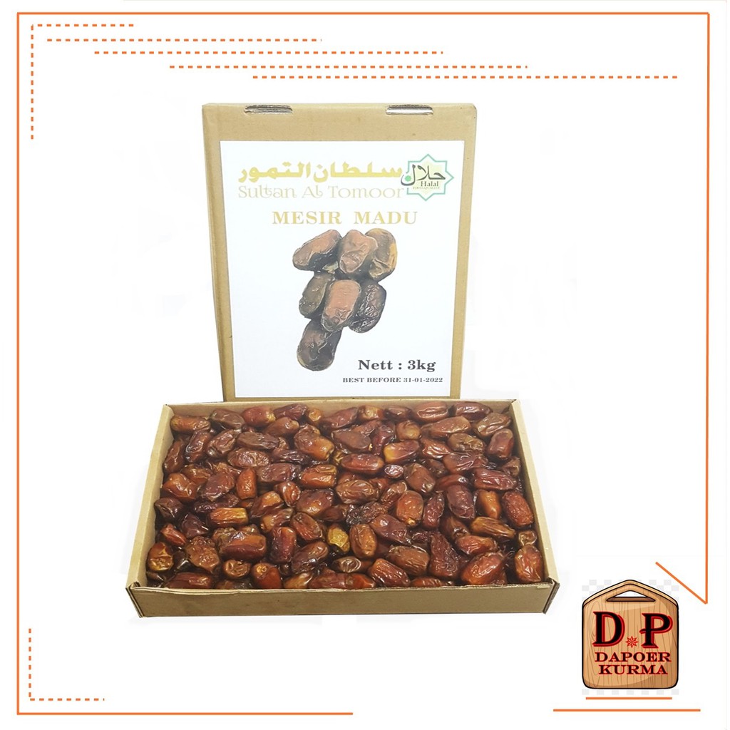 

Kurma Mesir Madu 3 Kg