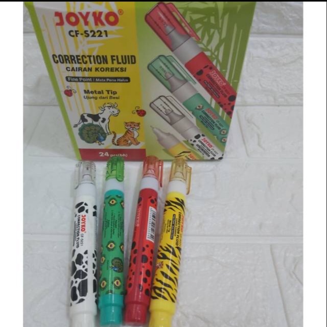 

Correction pen/ tip-ex cair joyko animal