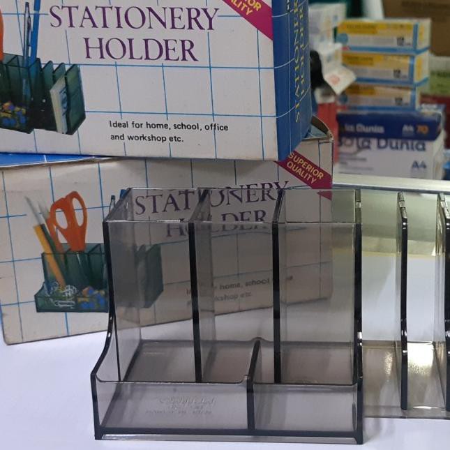 

Langsung Kirim..!219OU Desktop Holder/ Desktop Pen Pencil Mika transparant