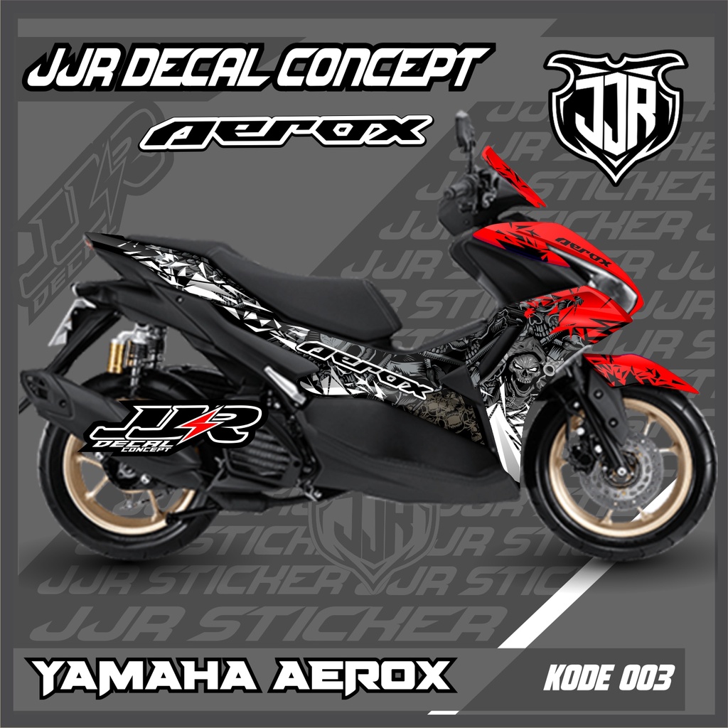 STICKER DECAL NEW YAMAHA AEROX 2021