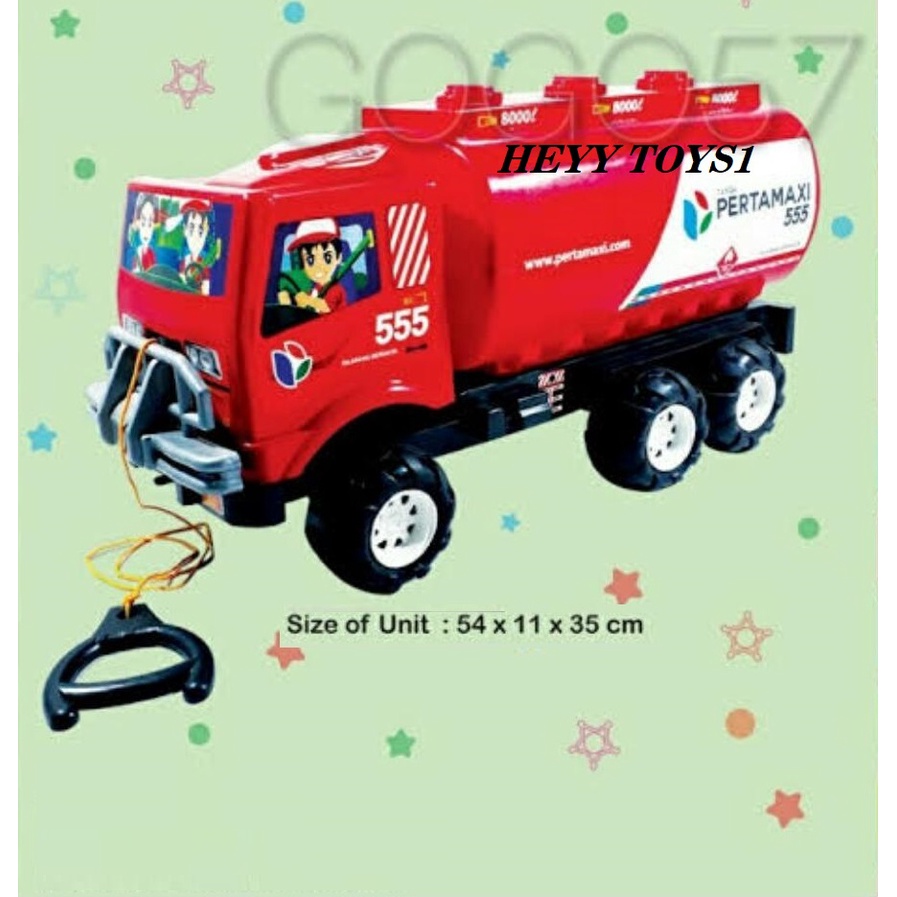 MAINAN MOBIL TRUCK TP555 MAINAN ANAK LAKI LAKI MOBIL MOBILAN KENDARAAN