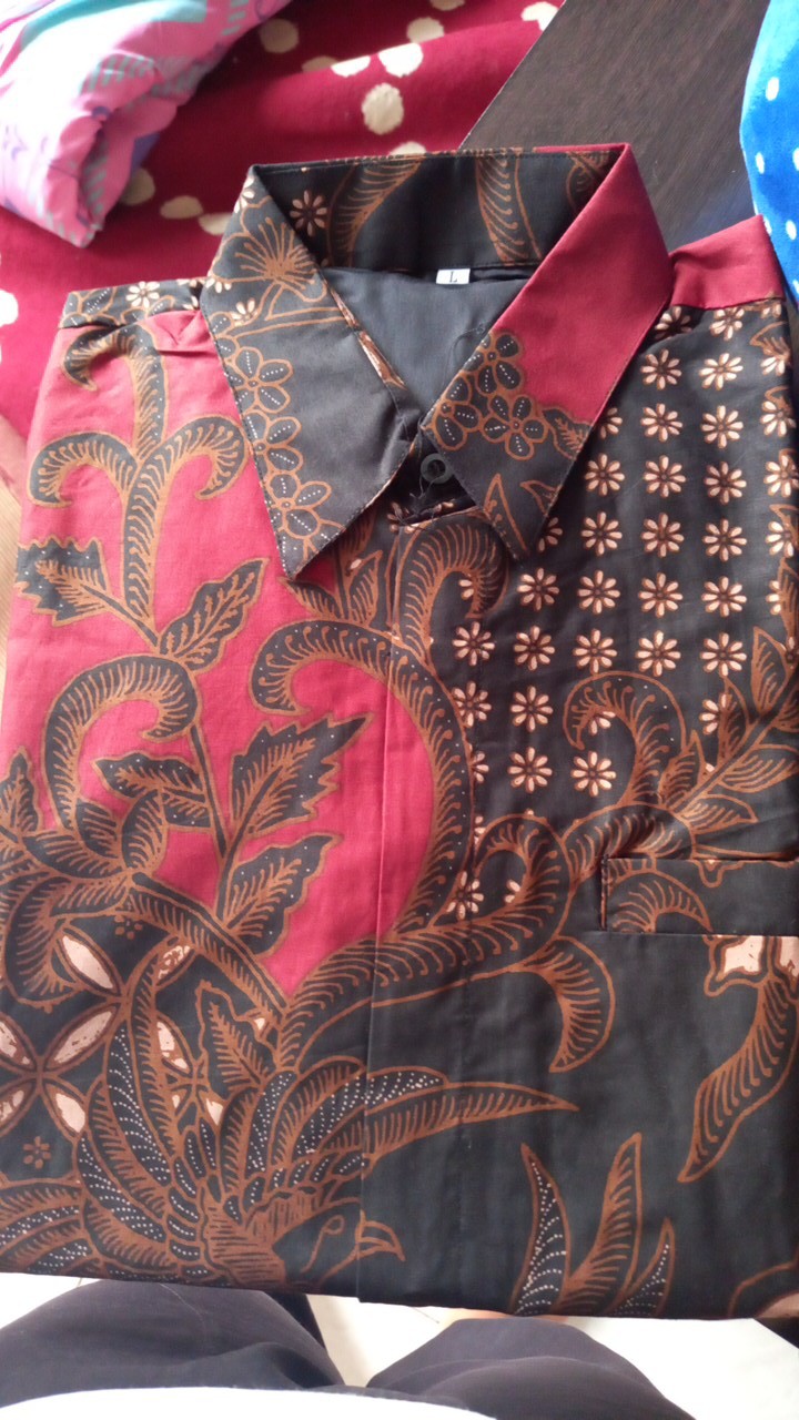 Jayanegara Kemeja Batik Pria Lengan Panjang Full Furing Bahan Katun Halus Sragenan