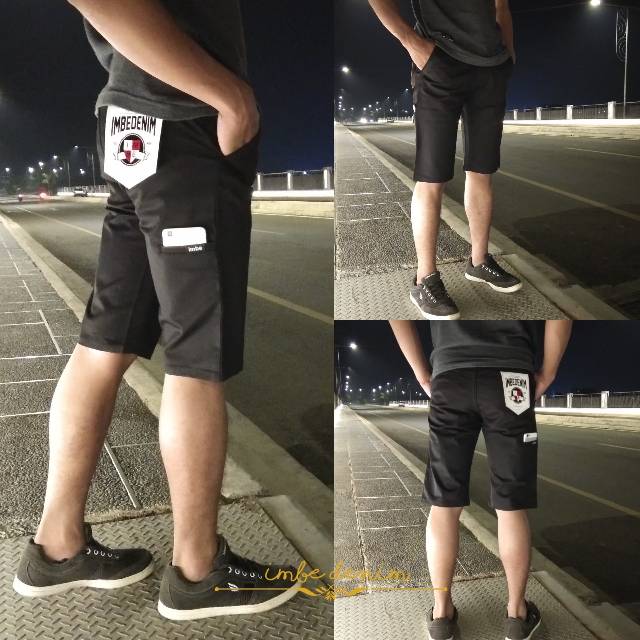 CELANA CHINO POCKET PENDEK