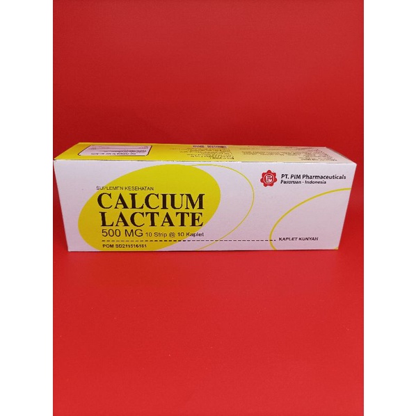 Calcium Lactate / Kalk / Kalsium Box