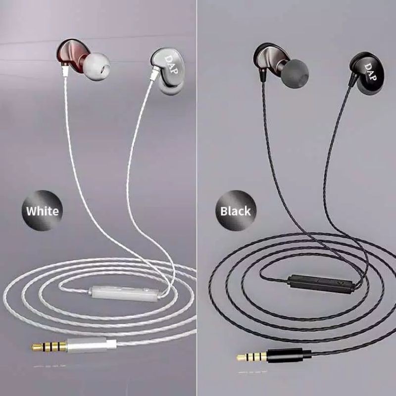 Headset DAP DH-F2 Earphone DAP HANG EAR TYPE Handsfree DAP DH-F2 Extra Bass