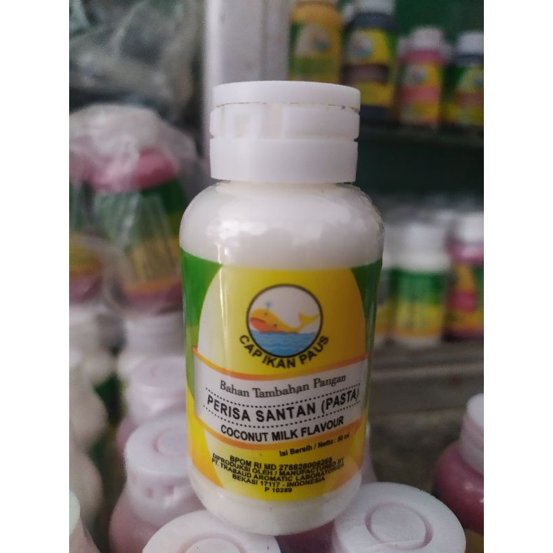 

Pewarna Makanan Cap Ikan Paus Rasa Santan