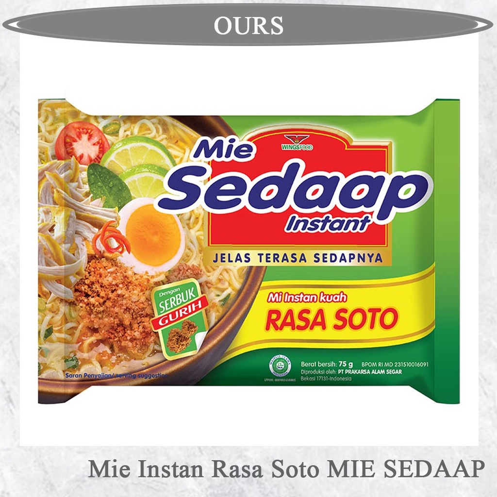 

Mie Sedaap Rasa Soto 75gr