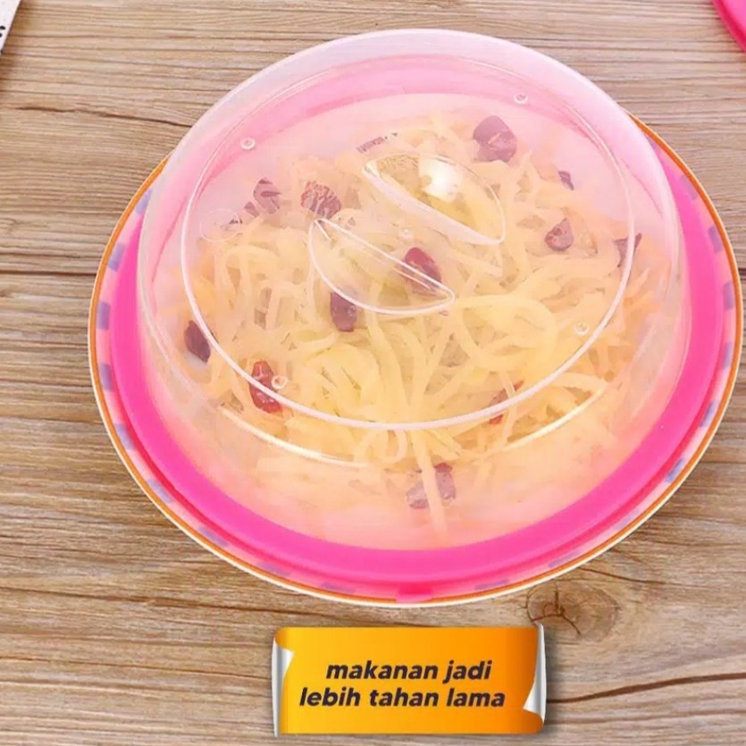 Penutup Piring Makan Tutup Makanan Microwave Tudung Saji Food Storage