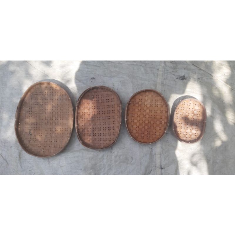 Piring Bambu Lauk Lesehan