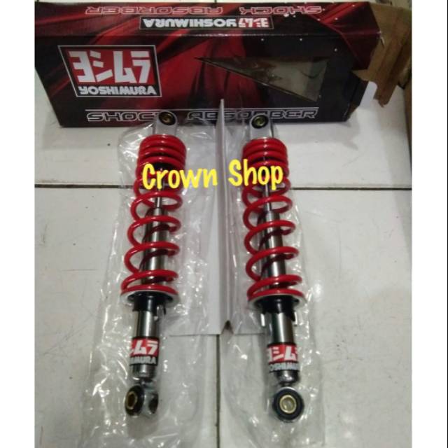 shockbreaker shock belakang revo karisma supra blade shogun smash bebek tinggi 340 mm yoshimura