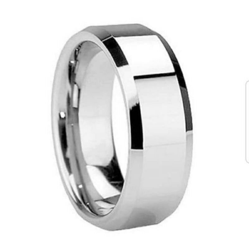 Cincin Titanium Anti Karat Anti Luntur Untuk Pria dan wanita