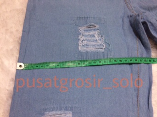 RIPPED JEANS (JEANS WASH ORIGINAL) / JEANS SOBEK / CELANA SOBEK