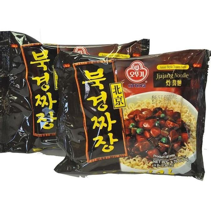 

~^~^~^] OTTOGI BEIJING JJAJANG RAMEN / MIE KOREA RASA KEDELAI HITAM. non halal
