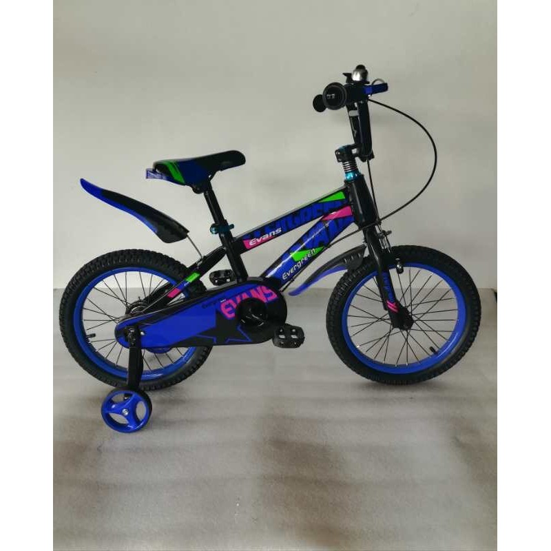 Sepeda Anak BMX Evergreen Evans 12 dan 16 in Termurah SNI ada roda samping tambahan COD kredit cicil-3