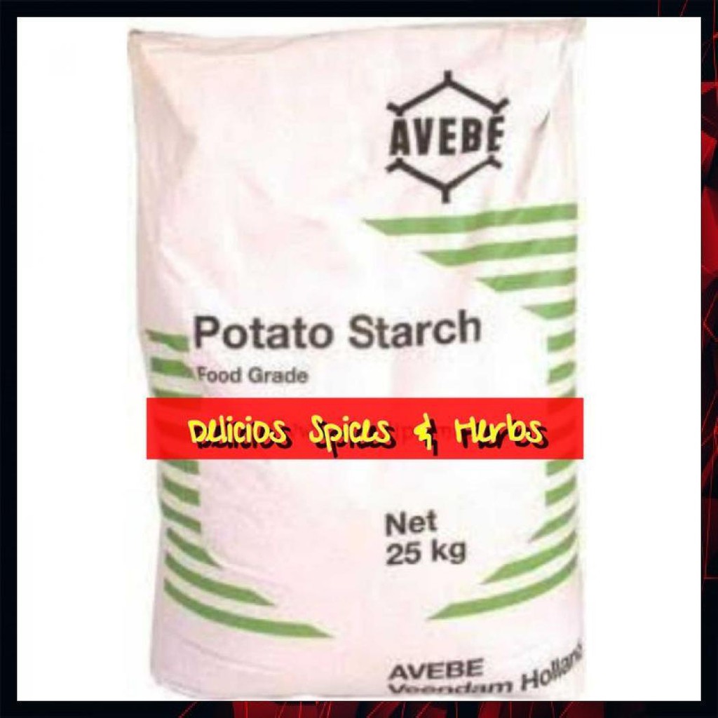 

POTATO STARCH FROM HOLLAND / TEPUNG PATI KENTANG ( REPACKAGE)-500GRAM