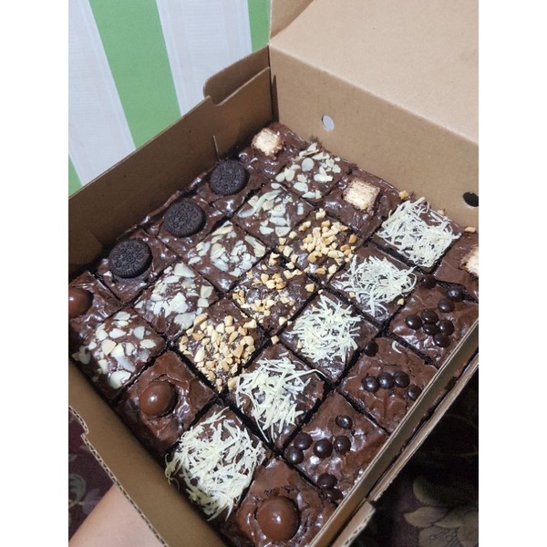 

Fudgy Brownies Panggang