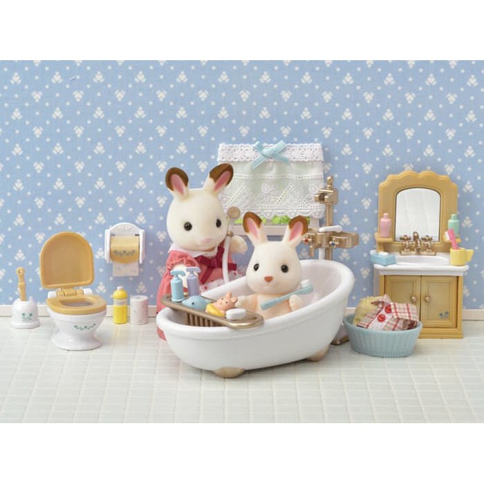 sylvanian families country bathroom