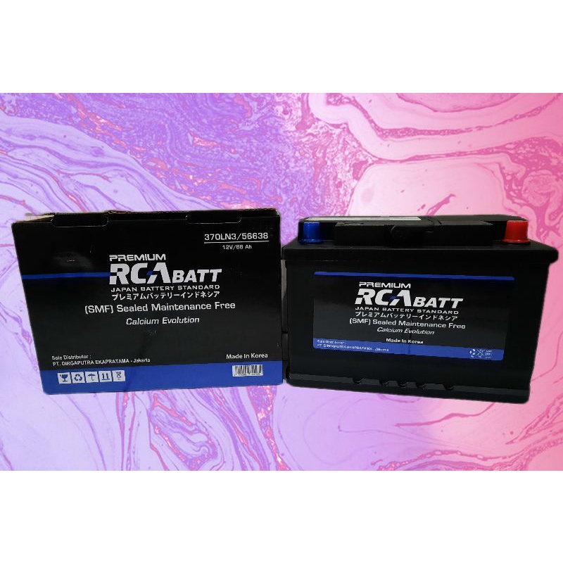 Aki Mobil Toyota Fortuner VRZ, Innova Reborn Merk RCA BATT LN3