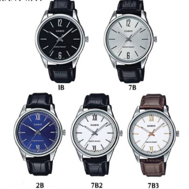 Jam Tangan Pria Casio MTP-V005L Series Original Casio MTP-V005L Series