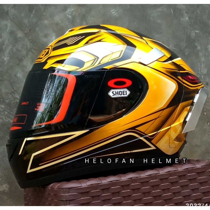 helem ink cl max repaint SHOEI paket ganteng