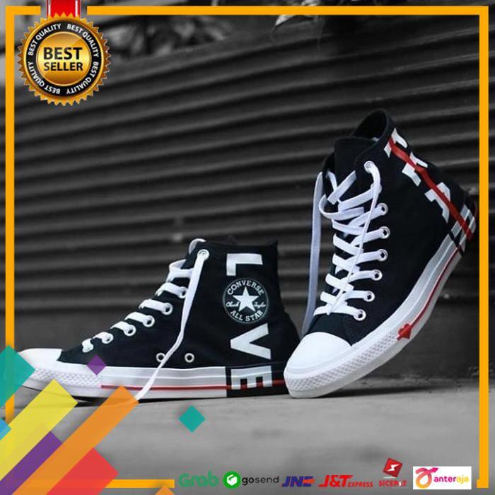 NEW.. SEPATU DEWASA ORIGINAL CONVERSE CT ALLSTAR FEAR LOVE ..TERLARIS
