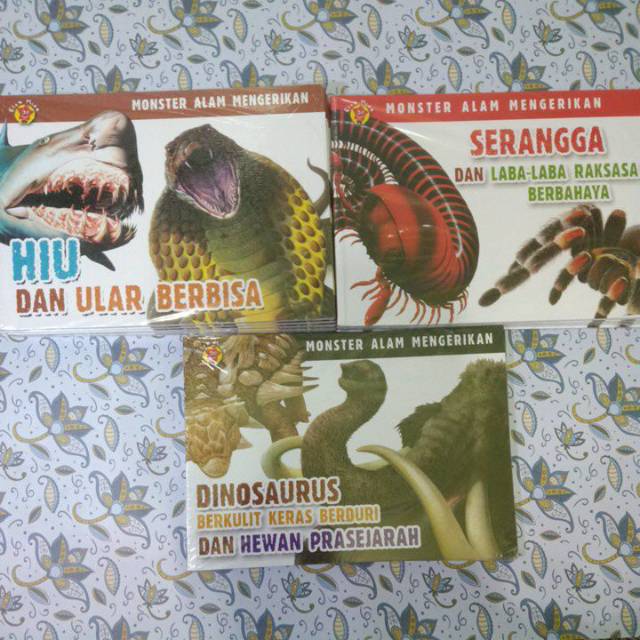 Elex kids - Buku anak - Seri Monster Alam Mengerikan