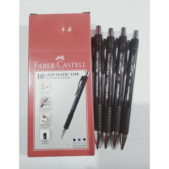 

Spesial Pensil Mekanik Faber Castel Grip Matic 1318 Diskon