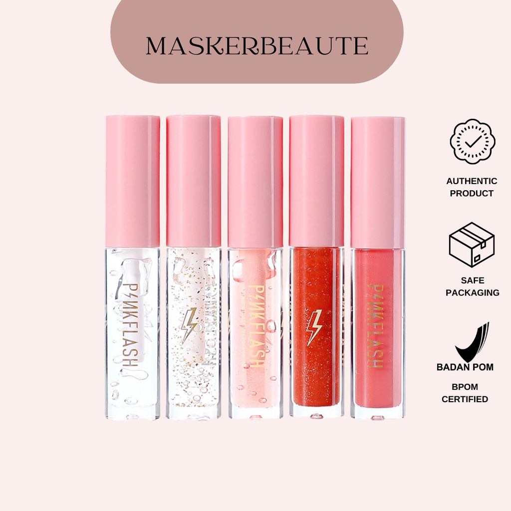 (BPOM) PinkFlash Ohmygloss Lip Gloss