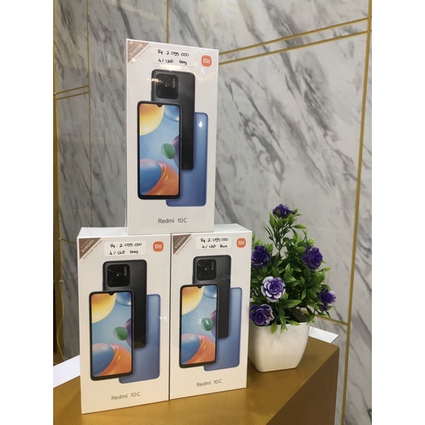 Xiaomi Redmi 10c ram 4/128gb / hp baru / banjarstore