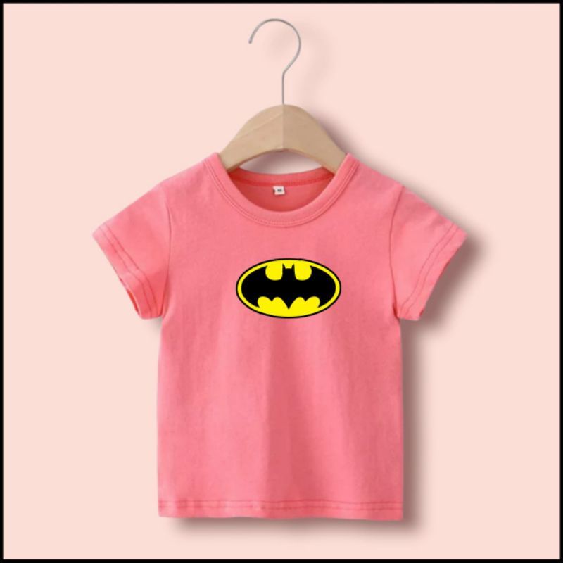 UXLO/KAOS ANAK LAKI-LAKI 1-10TAHUN/PAKAIAN ANAK COWOK KARAKTER/BAJU ANAK LAKILAKI SUPERHERO BATMAN