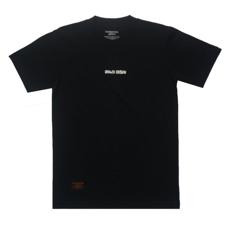 T-Shirt Pria Wanita Black  - Asiawave - T-Shirt Recognition Public