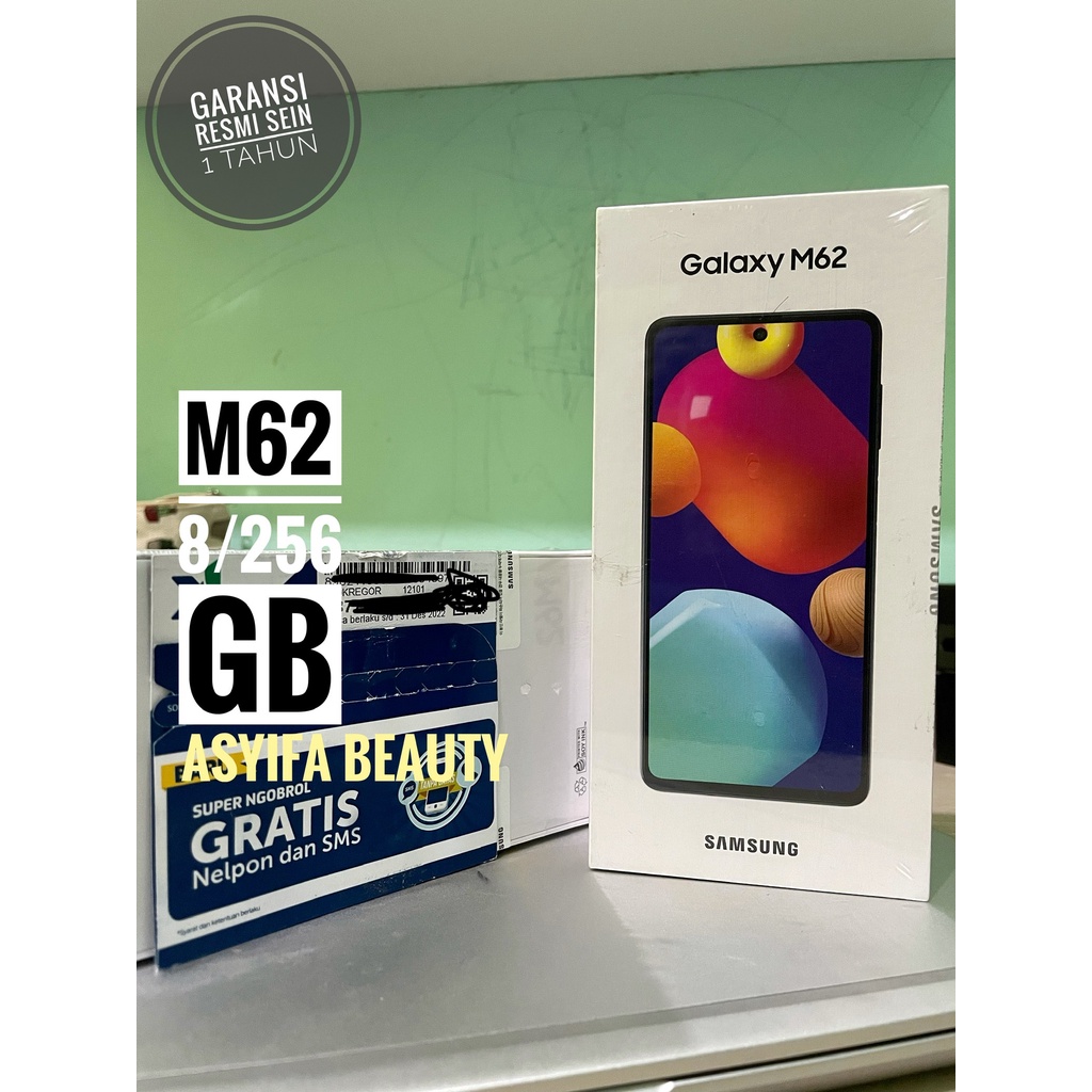 Samsung Galaxy M62 Ram 8 GB / 256 GB Garansi SEIN - Original Murah