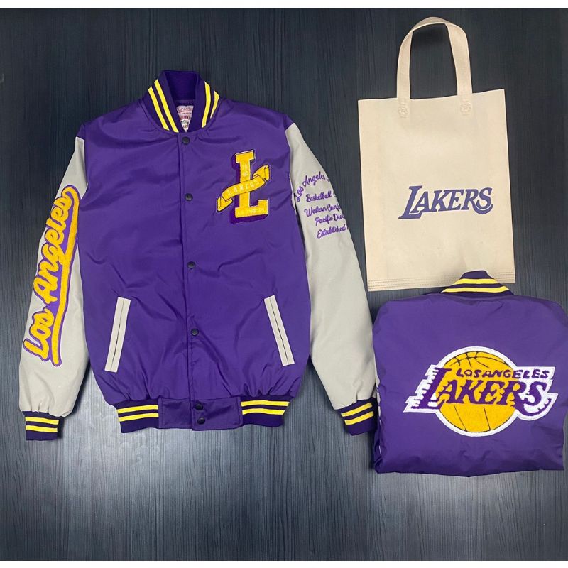 jaket varsity lakers