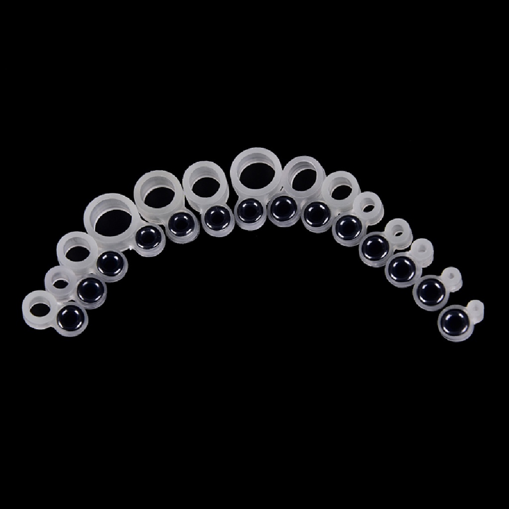 [birth] 14x fishing rod wire ring fishing line guide ring silicone different size 1-14 [ID]