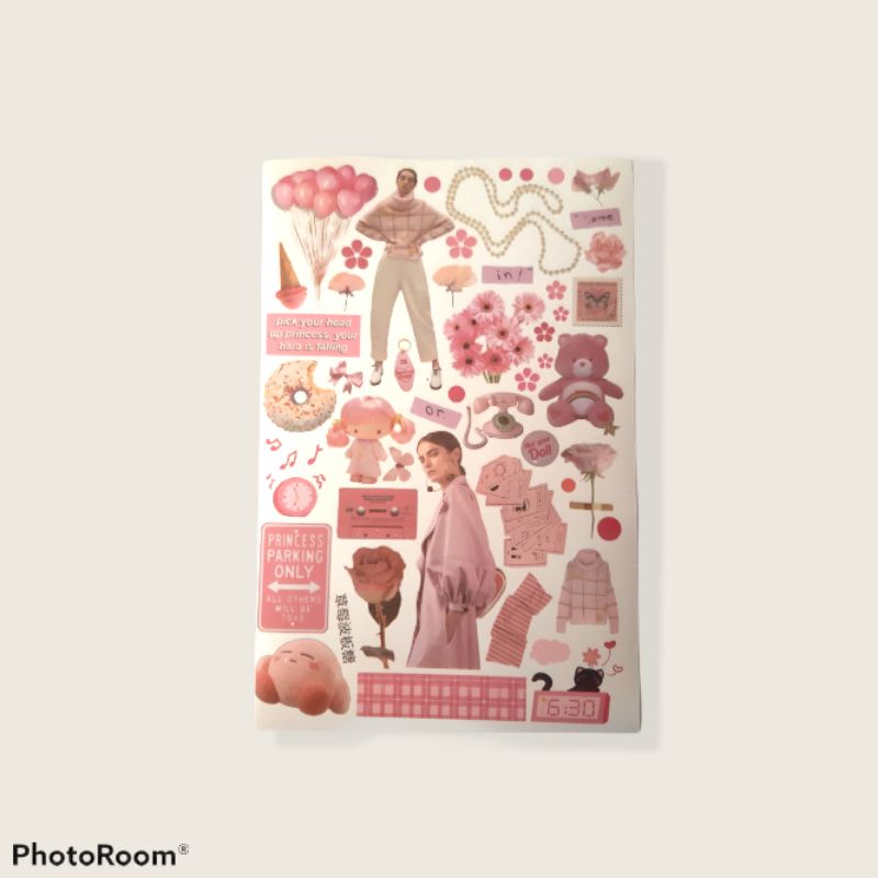 

Stiker Aesthetic The Pink PRINCESS PARKING ONLY