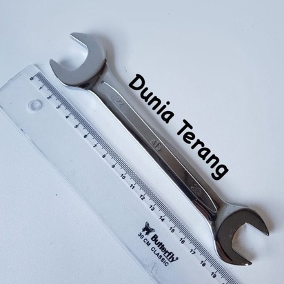 Kunci PAS ATS 20x22 mm 20 mm 22 mm - Kunci Buka 20mmx22mm - Konci Pas 20-22 - Double Open End Spanner 20mm 22mm ATS