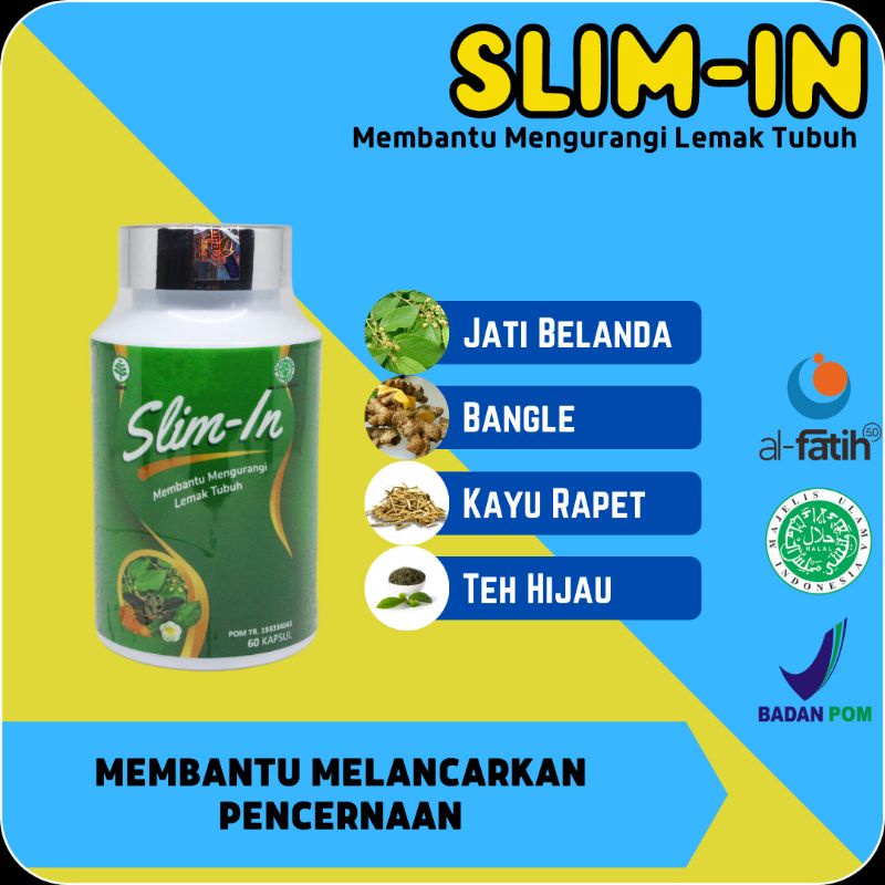 Obat Pelangsing Herbal Slim In