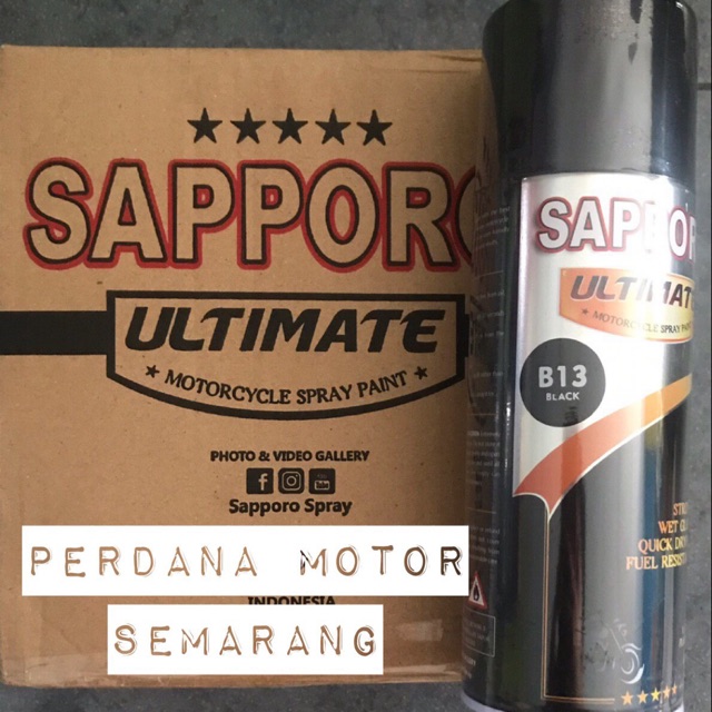 SAPPORO ULTIMATE B13 BLACK