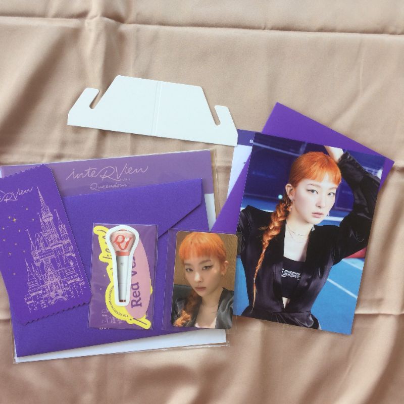 SEULGI AR TICKET INTERVIEW PHOTOCARD PC POSTCARD