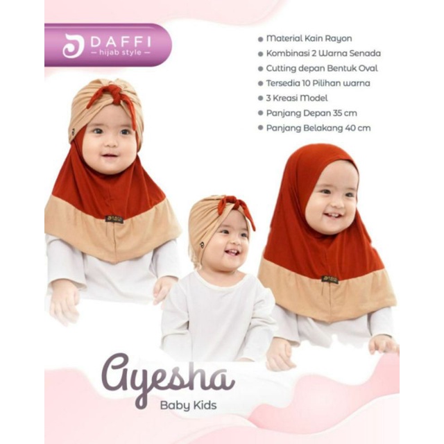 Hijab Instan Baby Ayesha