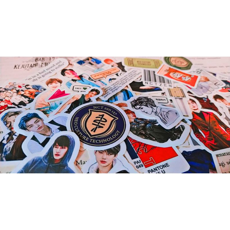 

PART2 NCT STICKER(40PCS) +SUDAH DIGUNTING