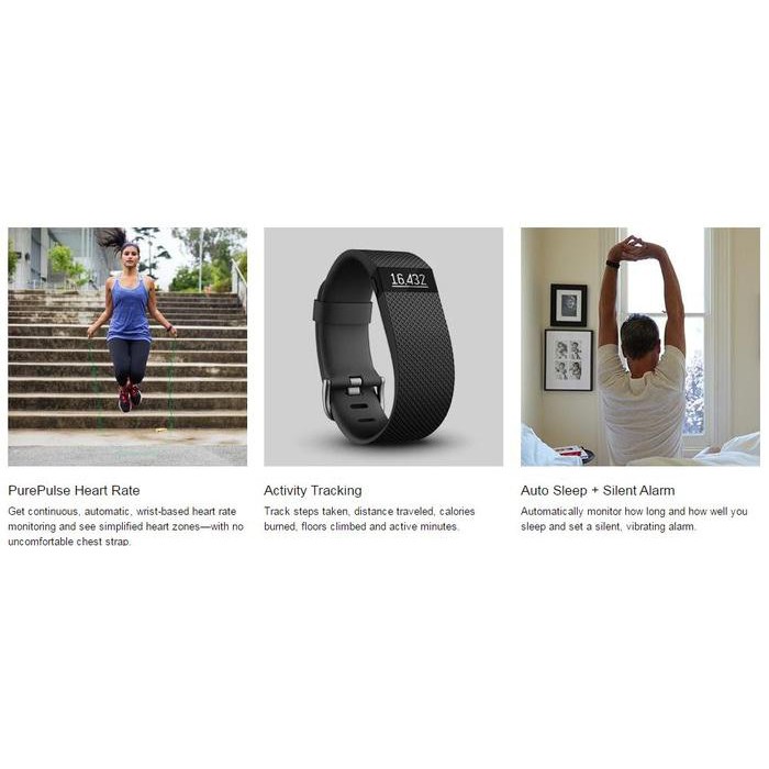 fitbit charge wireless activity wristband
