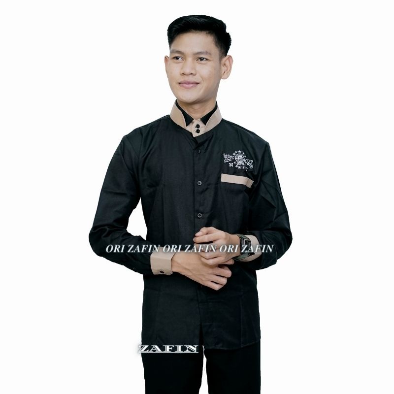 ZA OFFICIAL STORE  Baju Koko nu size M L XL XXL XXXL kemeja Koko nu fashion pria Koko hilwa Koko Ter