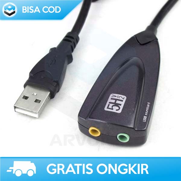 ADAPTER SOUNDCARD AUDIO PORT MICROPHONE USB VIRTUAL 7.1 MAC OS LED